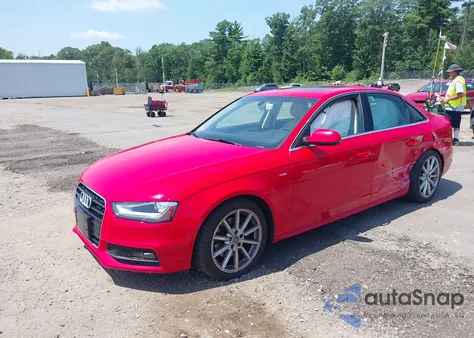 2015 Audi A4 2.0T Premium from USA, damaged, VIN WAUFFAFL6FN038387
